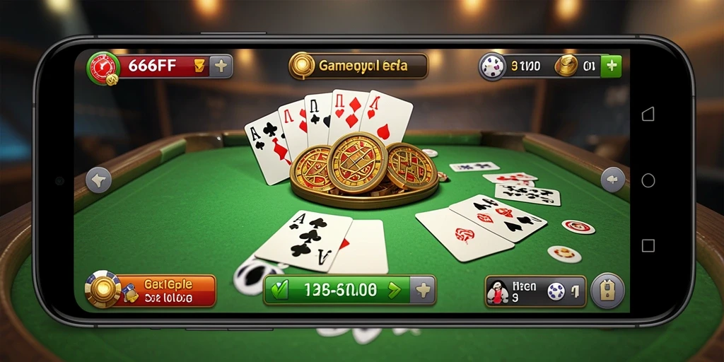 Tampilan gameplay Gaple yang menarik di 666FF.