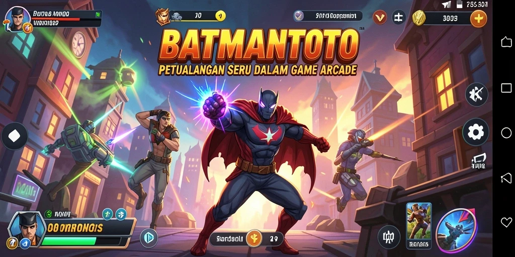 Tangkapan layar gameplay seru BATMANTOTO yang penuh aksi.