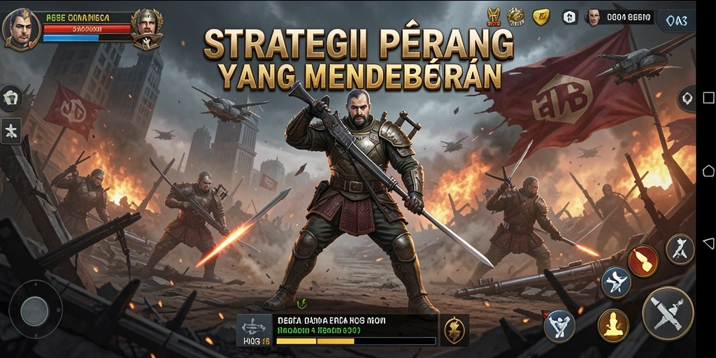 Gameplay H03 dengan pertarungan strategi yang menarik dan mendebarkan.