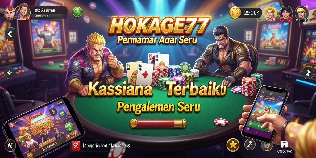 Tampilan gameplay HOKAGE77 yang memukau dan menarik.