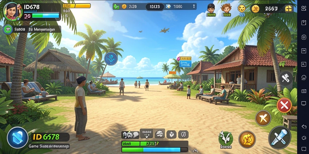 Tampilan gameplay ID678 yang menarik dan interaktif untuk penggemar Casual.