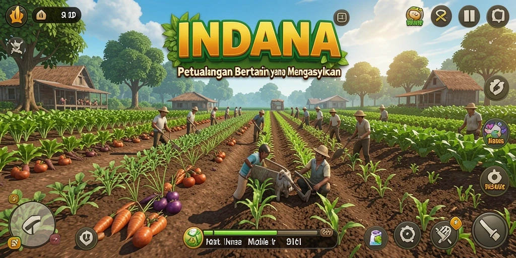 Tampilan gameplay <strong>INDAAA</strong> yang memukau dan menarik perhatian.