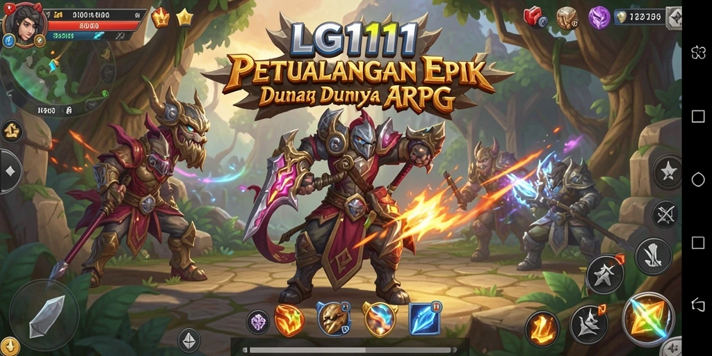 Gameplay seru dan grafik memukau dari LG111.