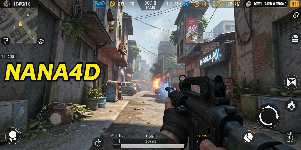 Gameplay seru di NANA4D dengan grafis menakjubkan.