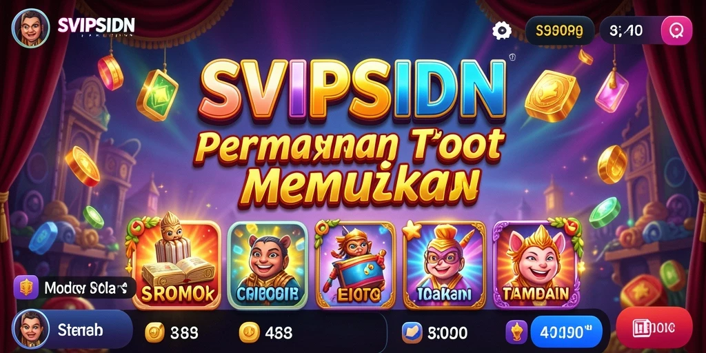 Tampilan gameplay Slot yang mengasyikkan di SVIPSIDN.