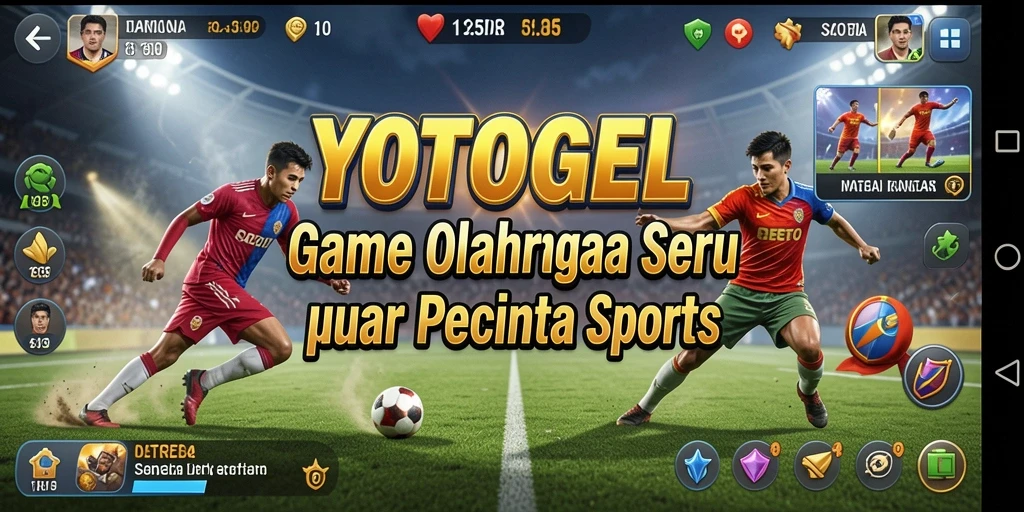 Tampilan gameplay seru di YOTOGEL dengan berbagai cabang olahraga.